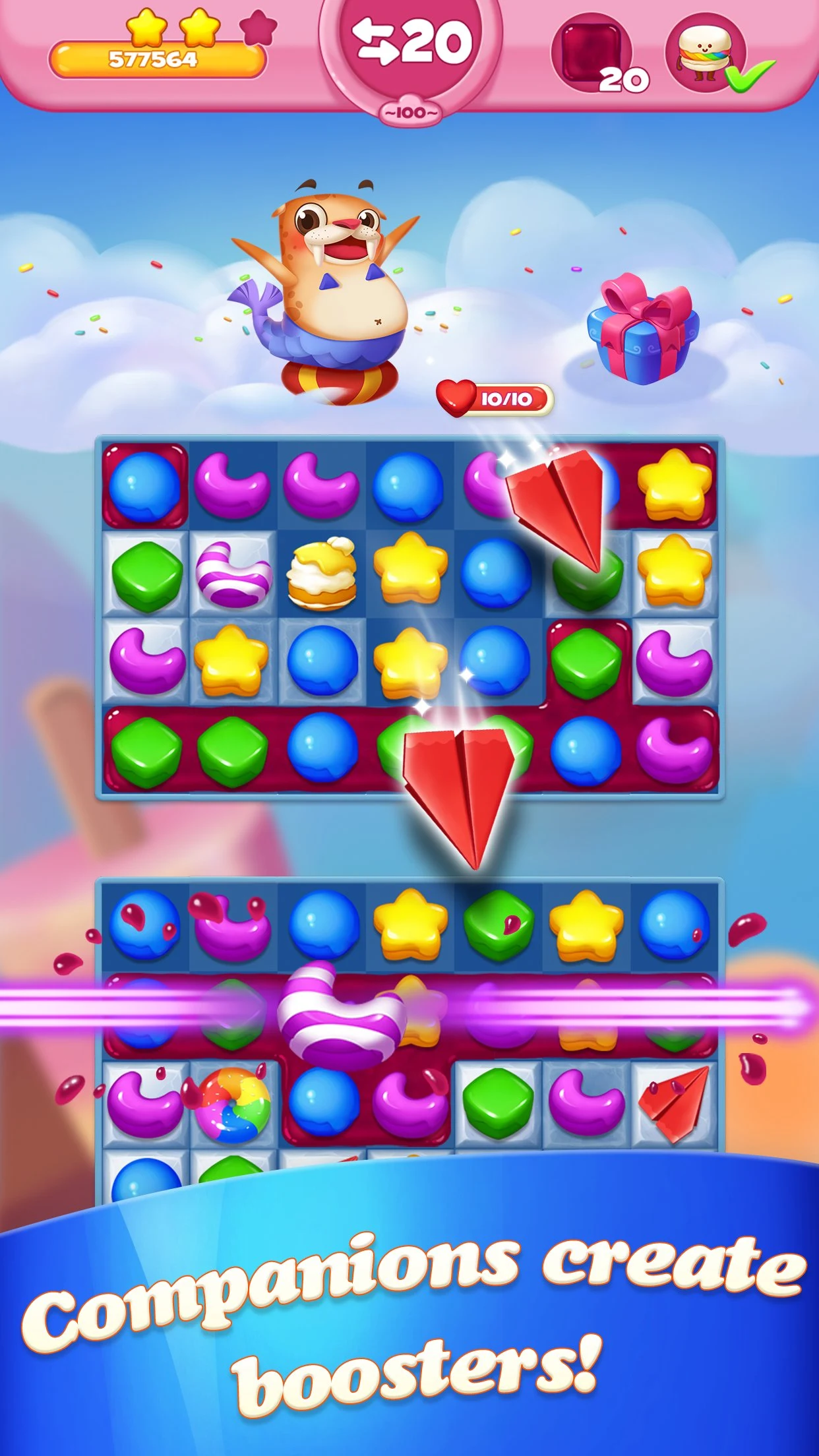 Cake Crush Match 3 Blast Mania screenshot